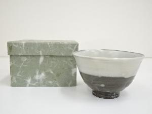 京焼　原清和造　粉引茶碗